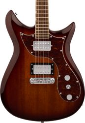 Double cut electric guitar Gretsch Electromatic CVT Double-Cut Wraparound - Havana burst