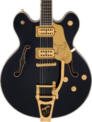 Semi-hollow electric guitar Gretsch Falcon Center Block w. Bigsby & Gold Hardware Ltd (Japan) - midnight sapphire