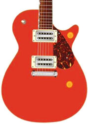 Single cut electric guitar Gretsch G2217 Streamliner Junior Jet Club Ltd - Fiesta red