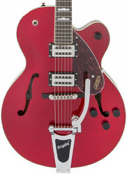 Semi-hollow electric guitar Gretsch G2420T Streamliner Hollow Body Bigsby - Candy apple red