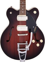 Semi-hollow electric guitar Gretsch G2622T-P90 Streamliner Center Block Jr. with Bigsby - Forge glow