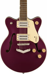 Semi-hollow electric guitar Gretsch G2655 Streamliner Center Block Jr. Double-Cut With V-Stoptail - Burnt orchid