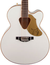 Folk guitar Gretsch G5022CWFE-12 Rancher Falcon 12-String - white