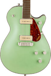 Single cut electric guitar Gretsch G5210-P90 Electromatic Jet Two 90 Single-Cut with Wraparound - Broadway jade