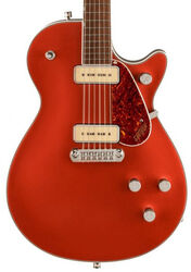 Single cut electric guitar Gretsch G5210-P90 Electromatic Jet Two 90 Single-Cut with Wraparound - Red