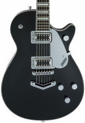 Single cut electric guitar Gretsch G5220 Electromatic Jet BT V-Stoptail - Black