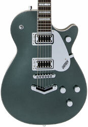 Single cut electric guitar Gretsch G5220 Electromatic Jet BT V-Stoptail - Jade grey metallic