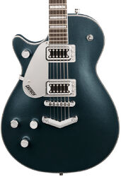 Left-handed electric guitar Gretsch G5220LH Electromatic Jet BT Single-Cut V-Stoptail - Jade grey metallic