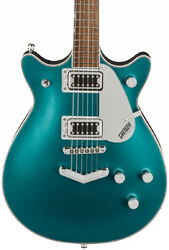 Double cut electric guitar Gretsch G5222 Electromatic Double Jet BT with V-Stoptail - Ocean turquoise