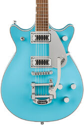 Double cut electric guitar Gretsch G5232T Electromatic Double Jet FT Bigsby - Kailani Blue