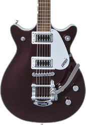 Double cut electric guitar Gretsch G5232T Electromatic Double Jet FT with Bigsby - Dark cherry metallic