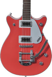 Double cut electric guitar Gretsch G5232T Electromatic Double Jet FT with Bigsby - Tahiti red