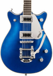 Double cut electric guitar Gretsch G5232T Electromatic Double Jet FT with Bigsby - Fairlane blue