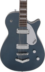 Baritone guitar Gretsch G5260 Electromatic Jet Baritone with V-Stoptail - Jade grey metallic