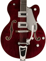 Semi-hollow electric guitar Gretsch G5420T Electromatic Classic Hollow Body Single-Cut with Bigsby - Walnut stain