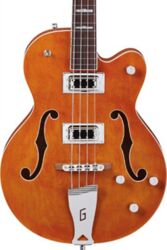 Semi & hollow-body electric bass Gretsch G5440LSB Electromatic Hollow Body - Orange