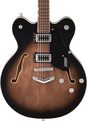 Semi-hollow electric guitar Gretsch G5622 Electromatic Center Block Double-Cut with V-Stoptail - Bristol fog