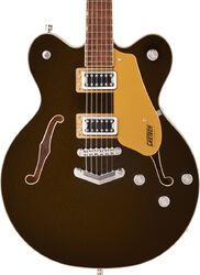 Semi-hollow electric guitar Gretsch G5622 Electromatic Center Block Double-Cut with V-Stoptail - Black gold