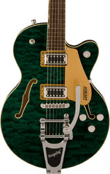 Semi-hollow electric guitar Gretsch G5655T-QM Electromatic Center Block Jr. Single-Cut - Mariana