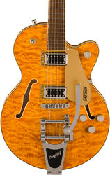 Semi-hollow electric guitar Gretsch G5655T-QM Electromatic Center Block Jr. Single-Cut - Speyside