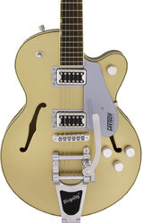 Semi-hollow electric guitar Gretsch G5655T Electromatic Center Block Jr. Single-Cut Bigsby - Casino gold