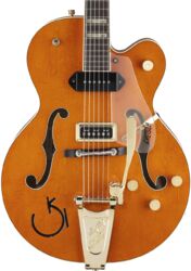 Hollow-body electric guitar Gretsch G6120 Eddie Cochran Signature - Western maple stain