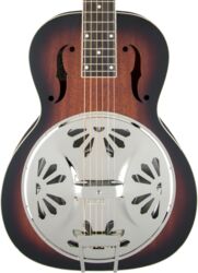 Dobro resonator Gretsch G9230 BOBTAIL SQUARE NECK AE ACOUSTIC ELECTRIC 2 COLOR SUNBURST - 2-color sunburst semi gloss