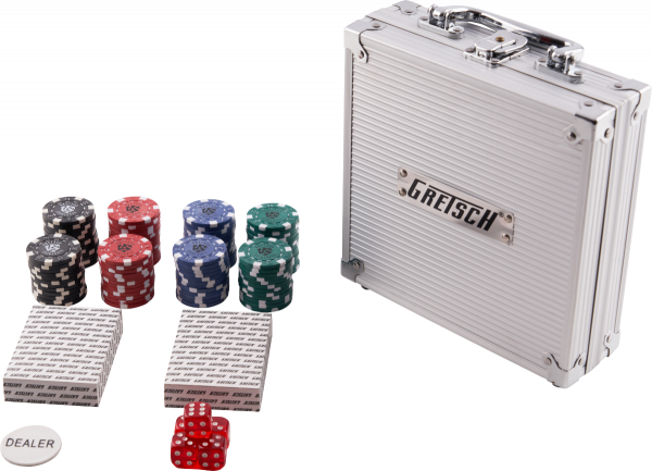 Card game Gretsch High Roller Poker Set