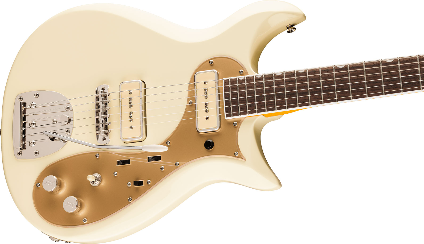 Gretsch Jack Antonoff Cvt Princess Electromatic Ltd Signature 2s Trem Rw - Vintage White - Signature electric guitar - Variation 2