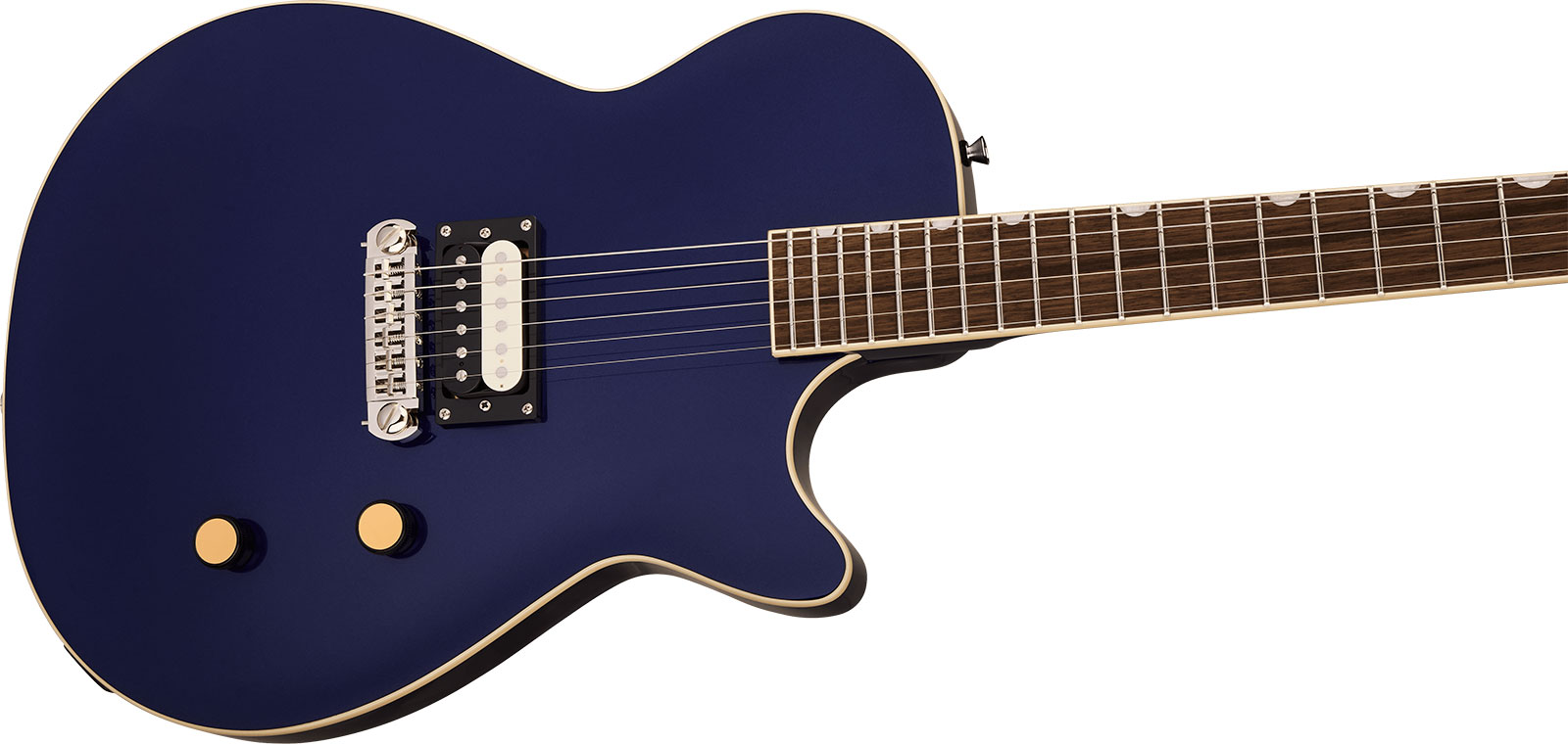 Gretsch Jet 1 Pickup Streamliner 1h Ht Lau - Midnight Blue - Single cut electric guitar - Variation 2