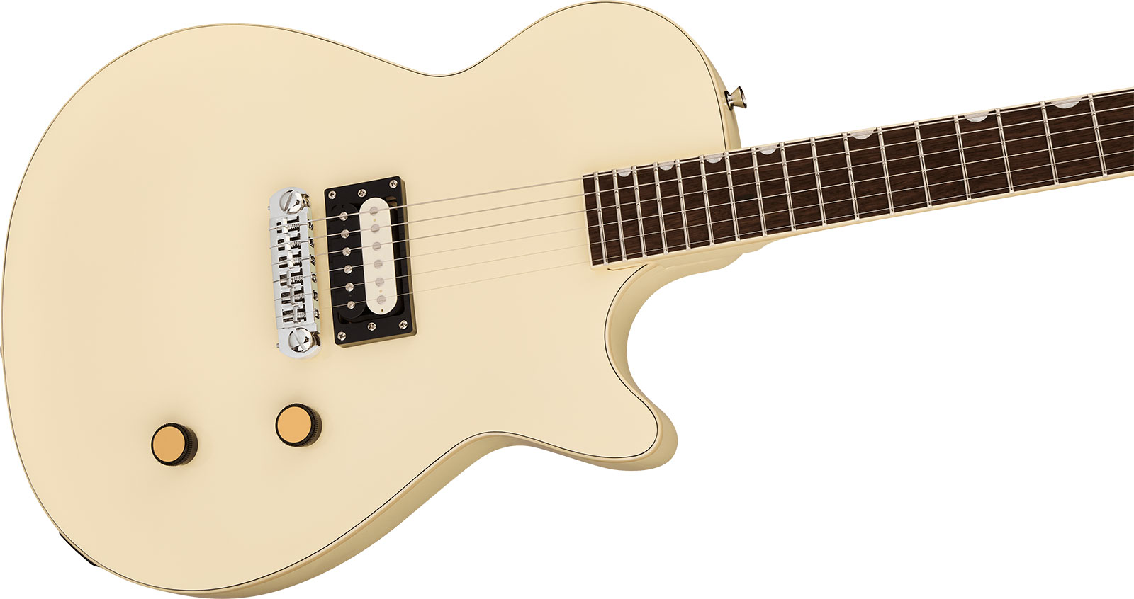 Gretsch Jet 1 Pickup Streamliner 1h Ht Lau - Vintage White - Single cut electric guitar - Variation 2