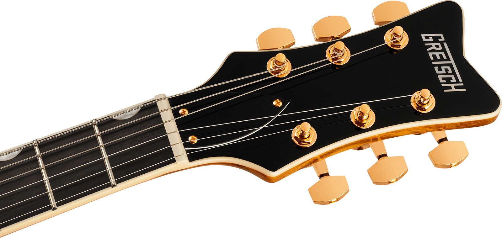 Gretsch Jet Black Limba Electromatic Ltd Chi 2h Ht Eb - Sunburst - Single cut electric guitar - Variation 3