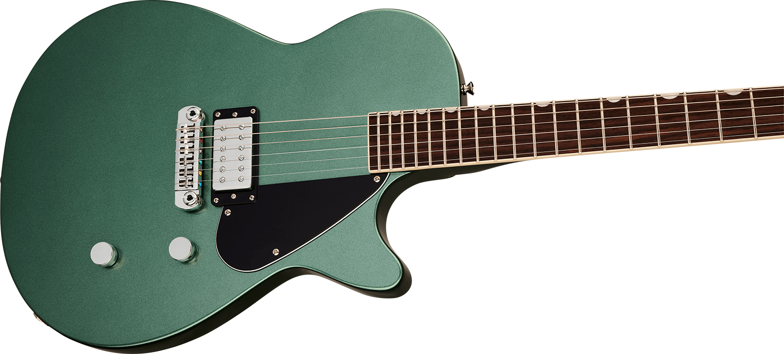 Gretsch Jet Club 1-pickup Electromatic 1h Ht Rw - Steel Olive - Single cut electric guitar - Variation 2