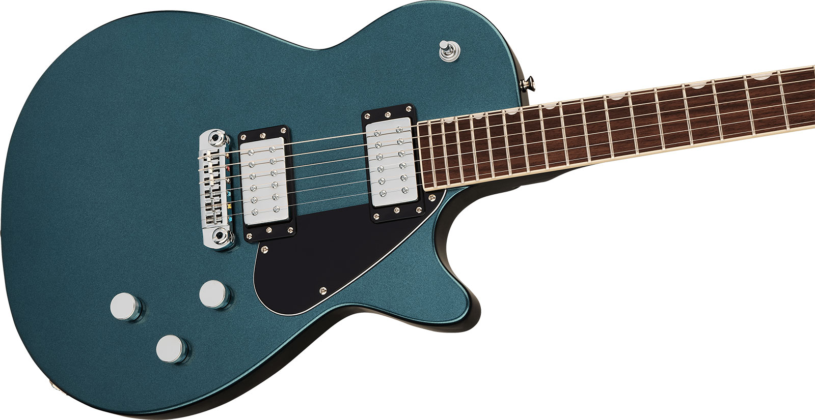 Gretsch Jet Club Electromatic 2h Ht Rw - Druid Green - Single cut electric guitar - Variation 2