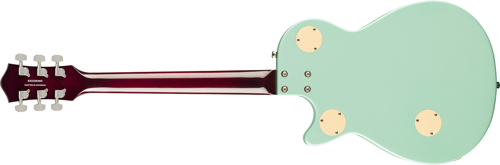 Gretsch Jet Club Sc Wraparound Streamliner 2h Ht Lau - Mint Metallic - Single cut electric guitar - Variation 1