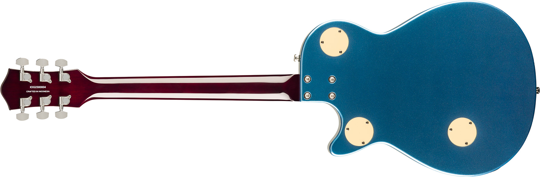 Gretsch Jet Club Sc Wraparound Streamliner 2h Ht Lau - Dark Denim - Single cut electric guitar - Variation 1