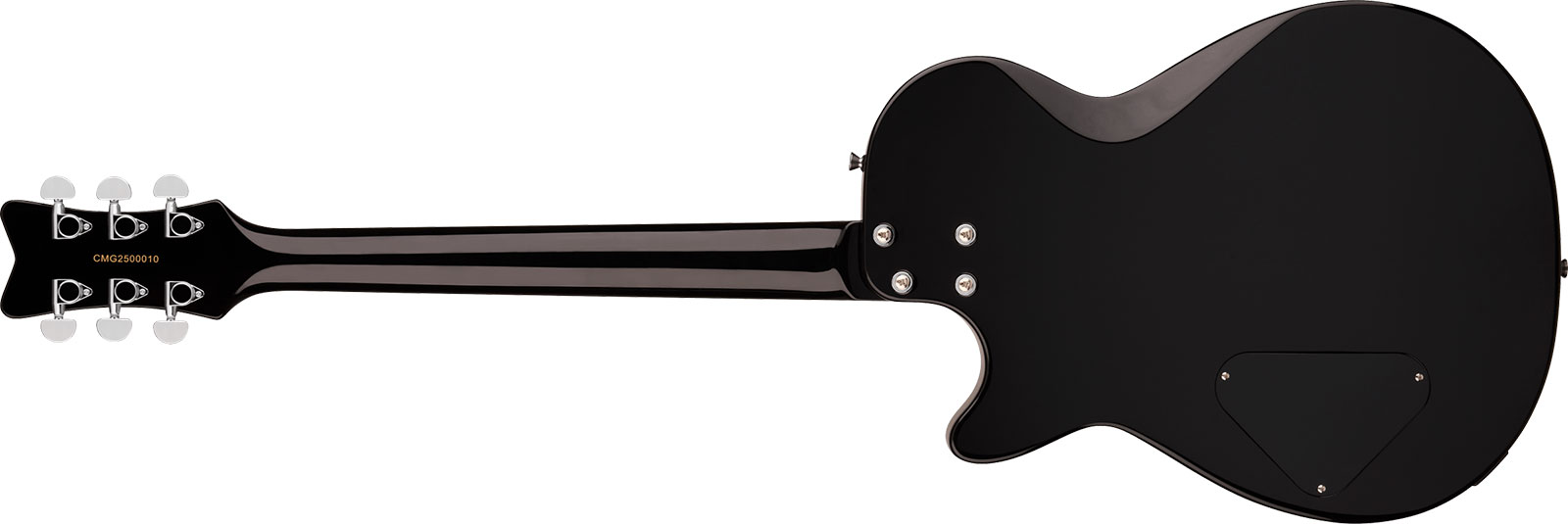 Gretsch Jet Club Streamliner 2h Ht Lau - Jet Black - Single cut electric guitar - Variation 1
