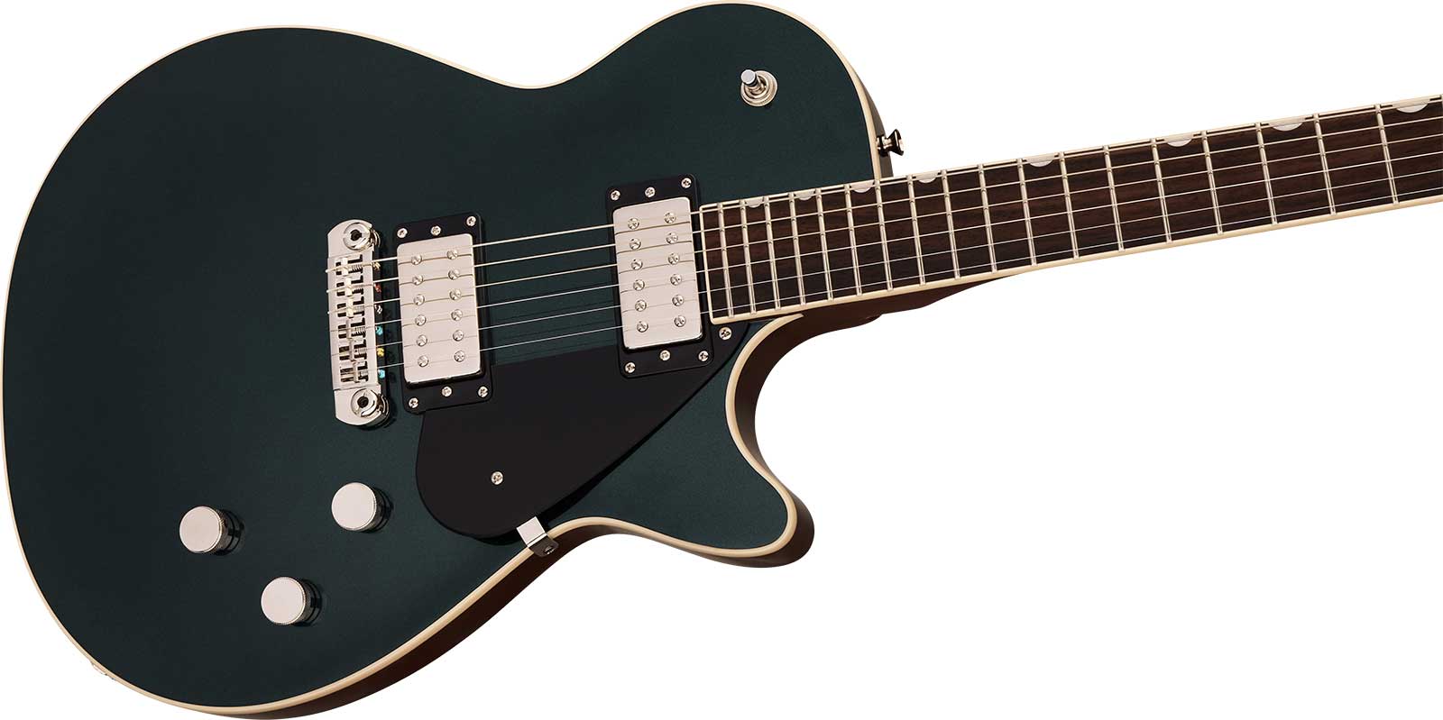 Gretsch Jet Electromatic 2h Ht Rw - Cadillac Green - Single cut electric guitar - Variation 2