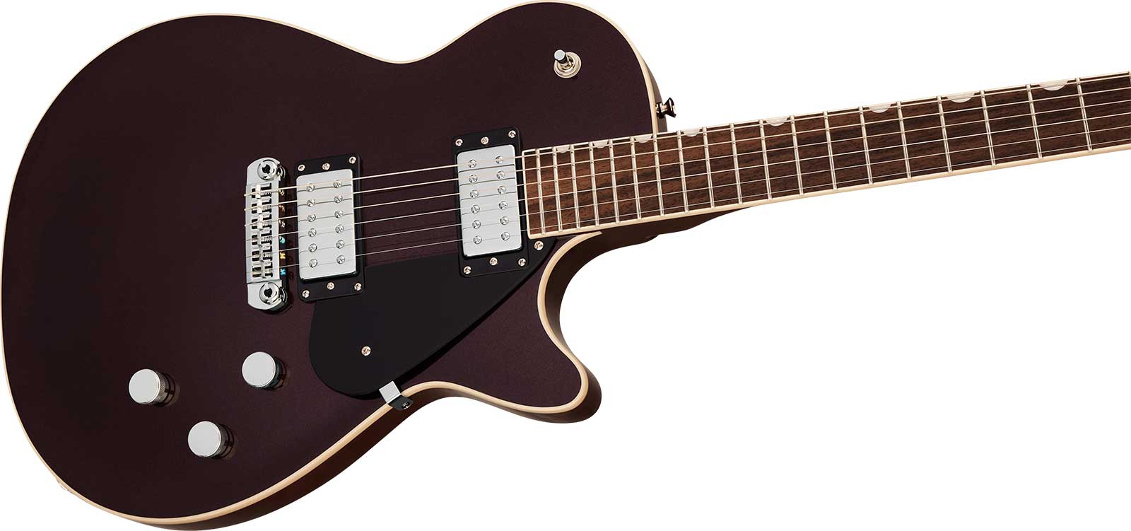 Gretsch Jet Electromatic 2h Ht Rw - Dark Cherry Metallic - Single cut electric guitar - Variation 2
