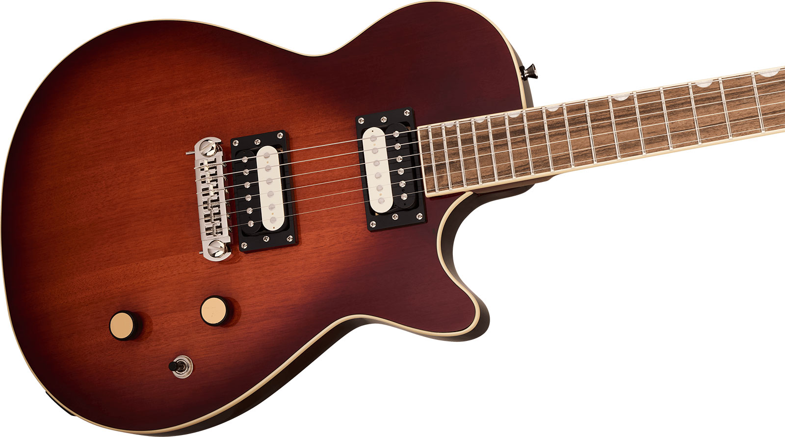 Gretsch Jet Streamliner 2h Ht Lau - Duo-tone Burst - Single cut electric guitar - Variation 2