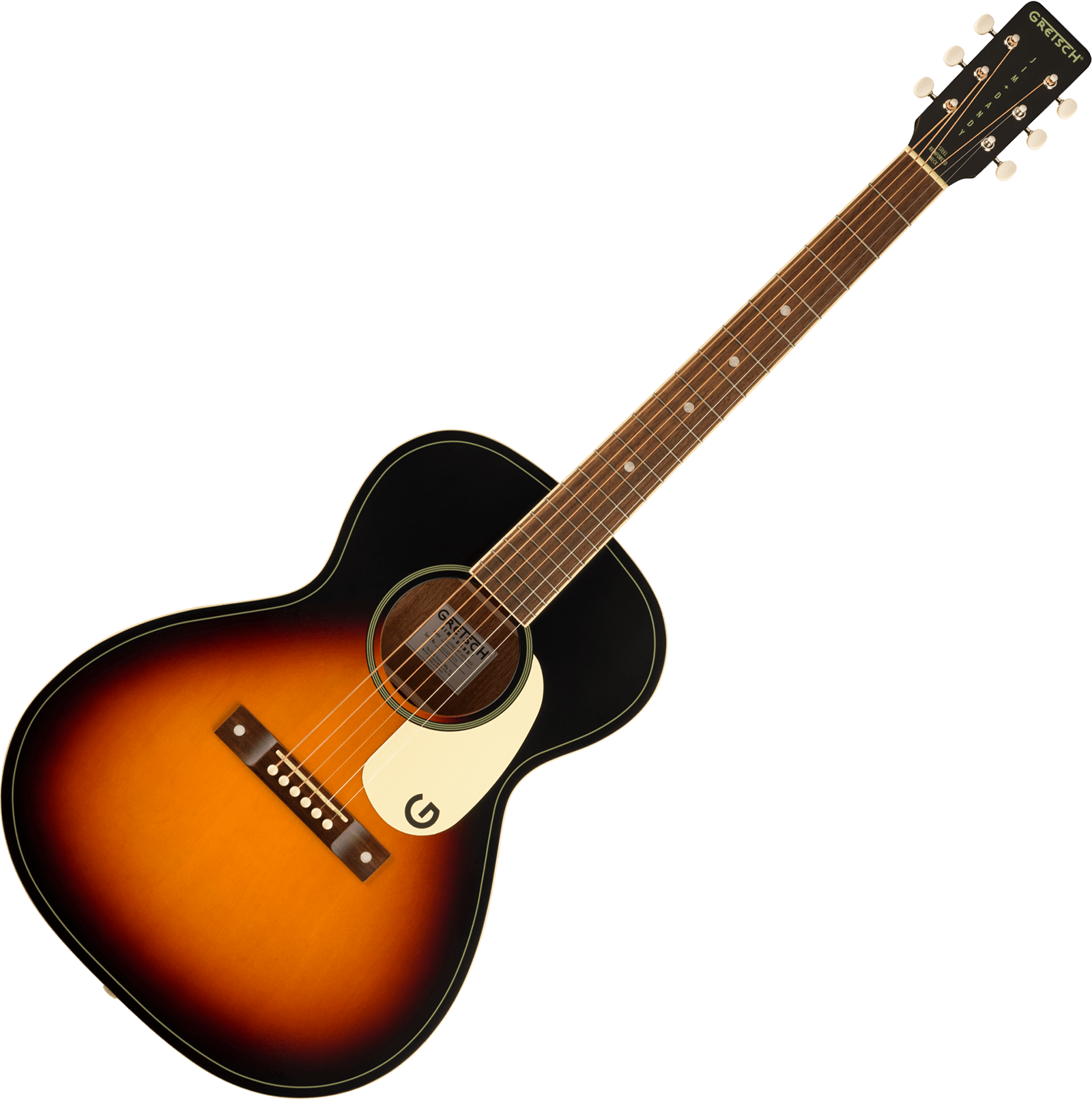 Gretsch Jim Dandy Concert Shsc Tout Tilleul Noy - Rex Burst - Folk guitar - Variation 5
