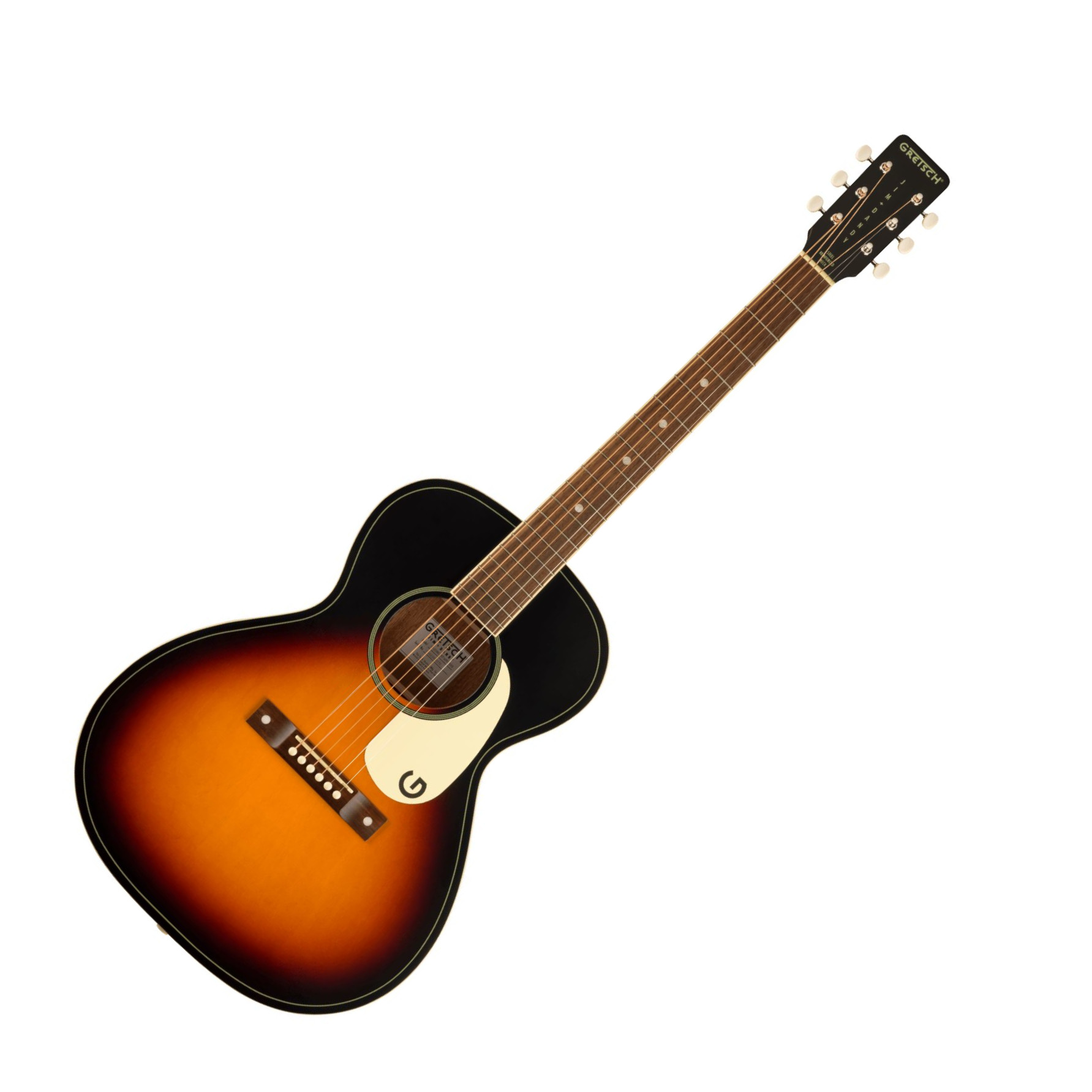 Gretsch Jim Dandy Concert Shsc Tout Tilleul Noy - Rex Burst - Folk guitar - Variation 1