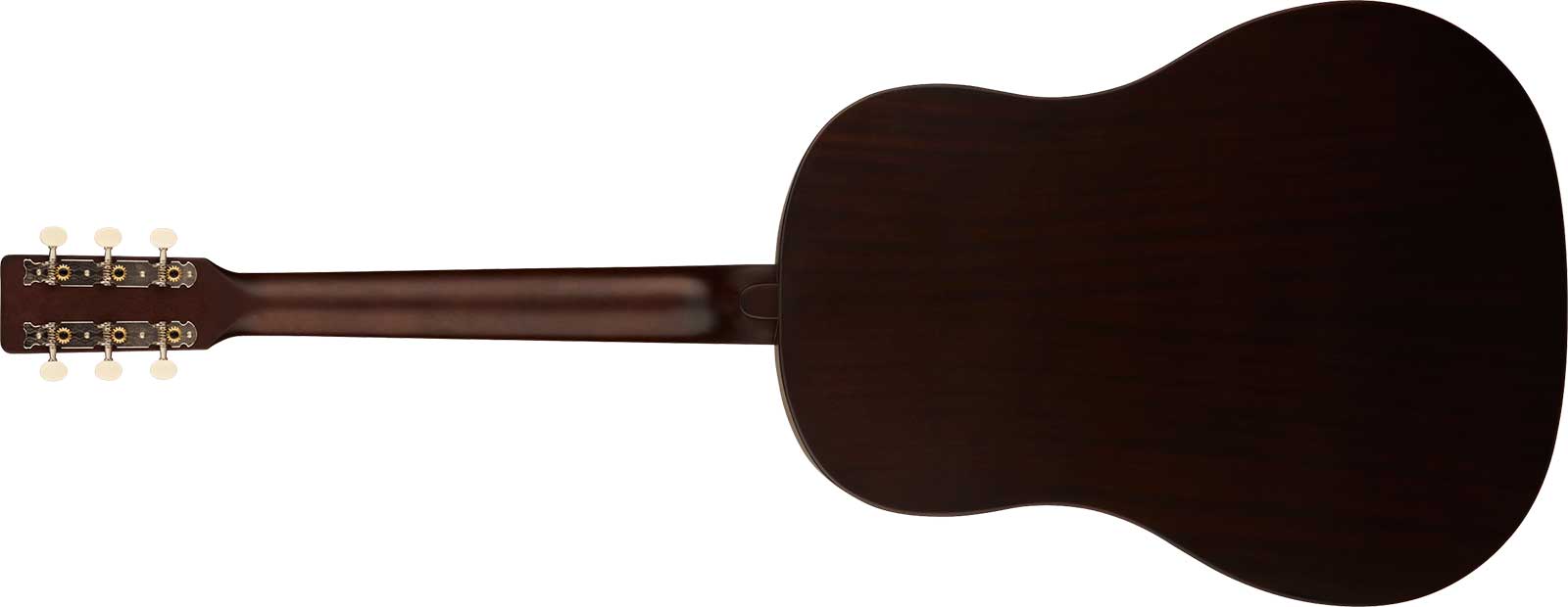 Gretsch Jim Dandy Dreadnought Tout Tilleul Noy - Deep Cherry Burst - Folk guitar - Variation 1