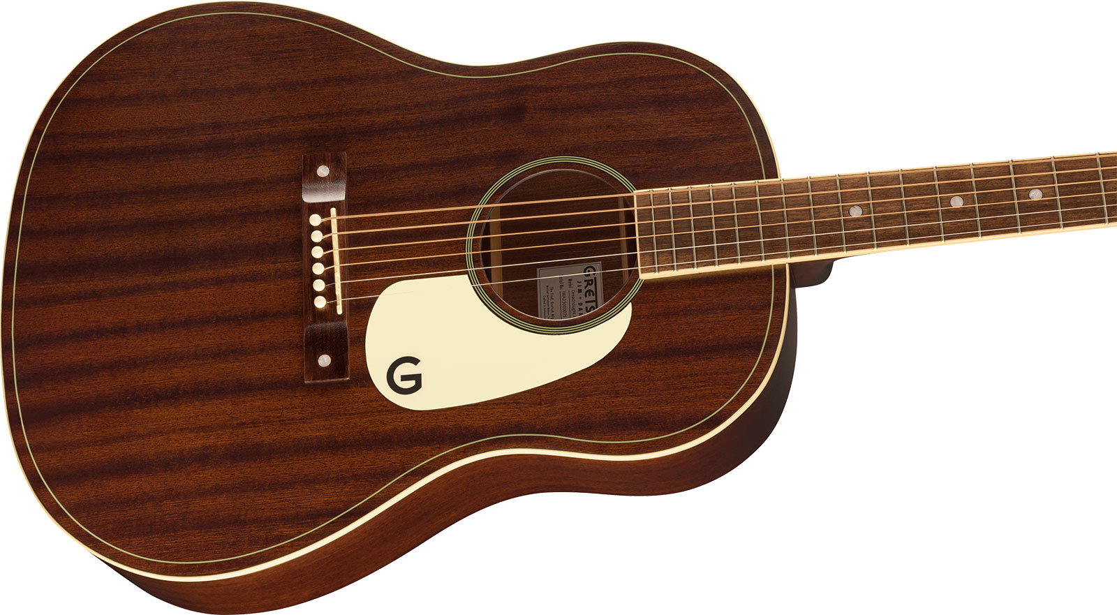 Gretsch Jim Dandy Dreadnought Tout Tilleul Noy - Frontier Stain - Travel acoustic guitar - Variation 2