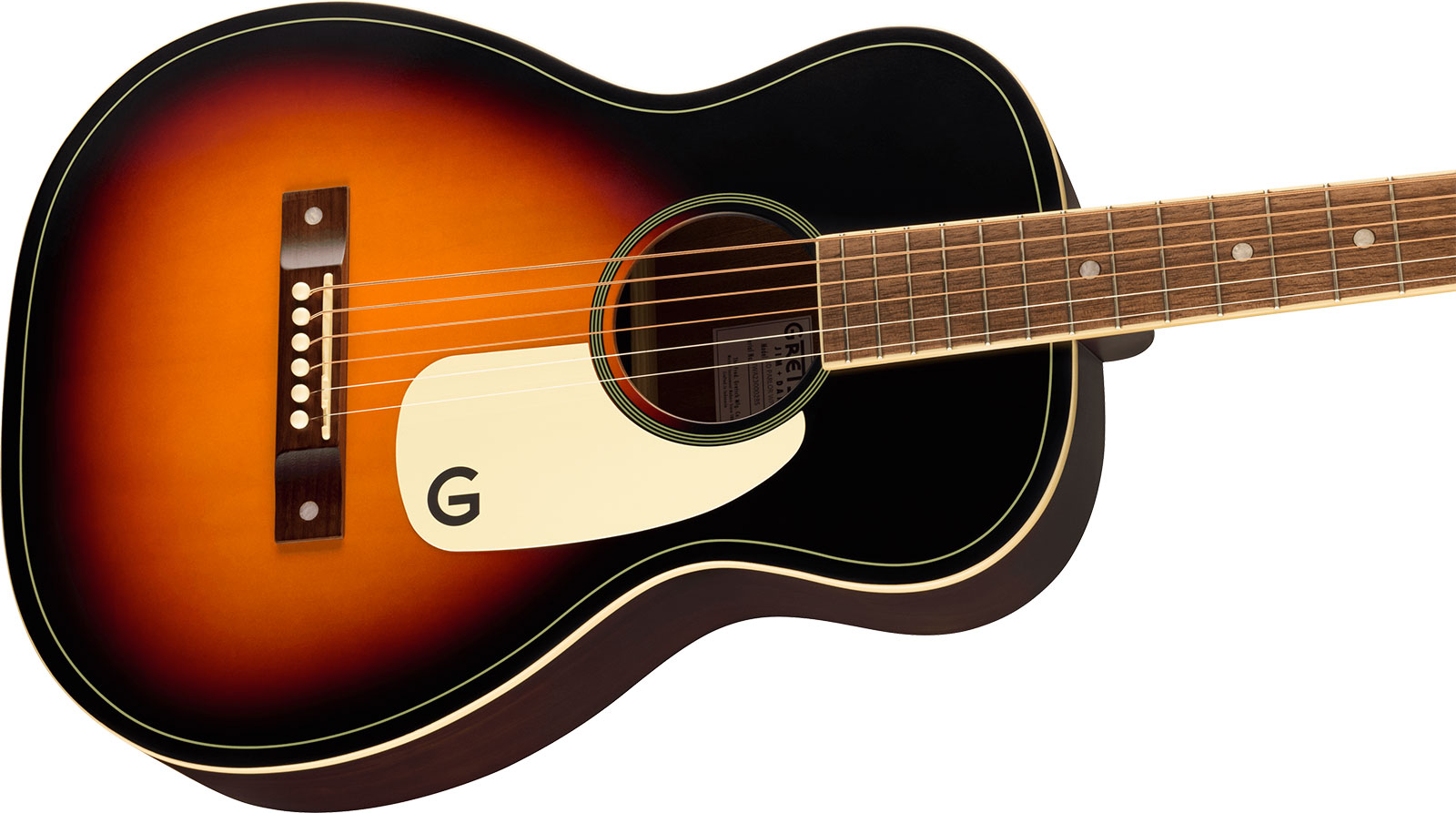 Gretsch Jim Dandy Parlor Tout Tilleul Noy - Rex Burst Semi Gloss - Travel acoustic guitar - Variation 2