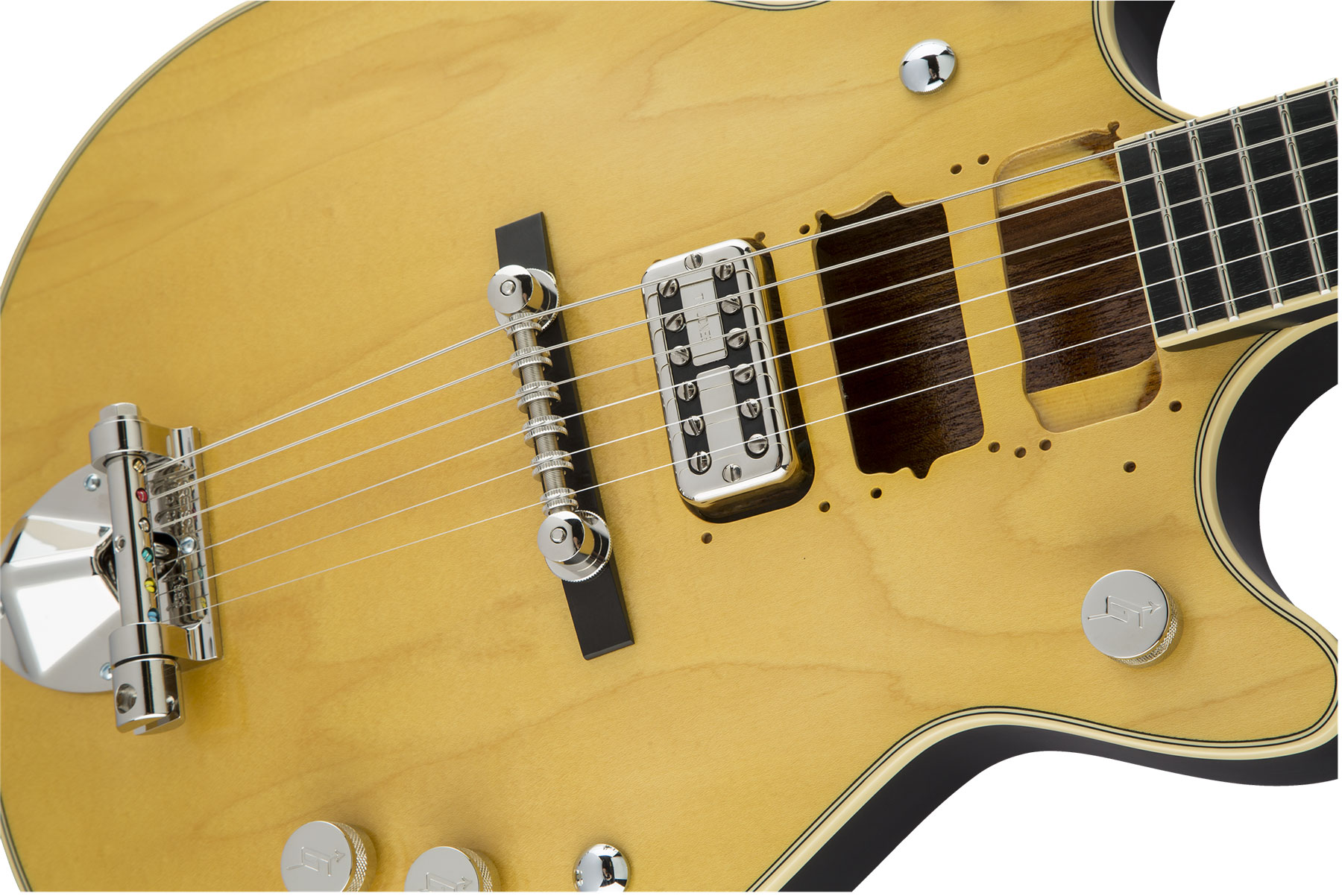 Gretsch Malcolm Young G6131-my Signature Jet Eb - Aged Natural - Double cut electric guitar - Variation 3