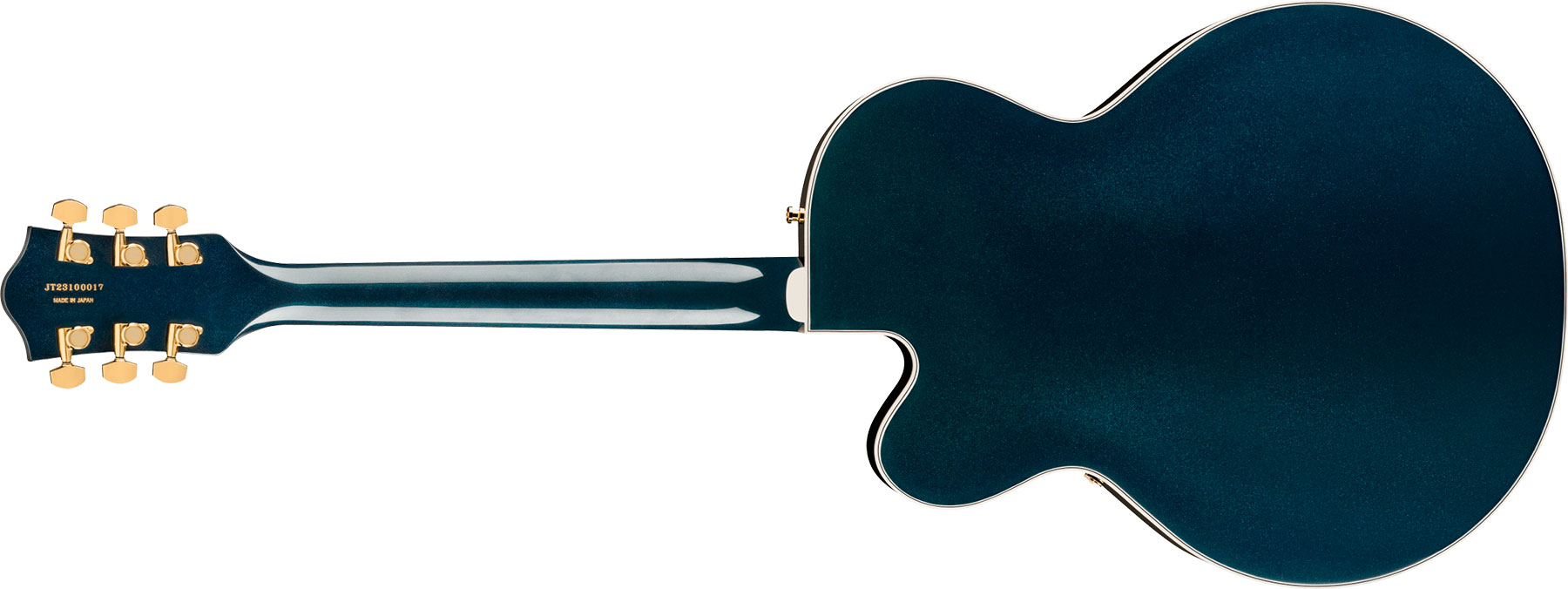 Gretsch Nashville Hollow Body Bigsby Gh Pro Jap 2h Trem Eb - Midnight Sapphire - Semi-hollow electric guitar - Variation 1