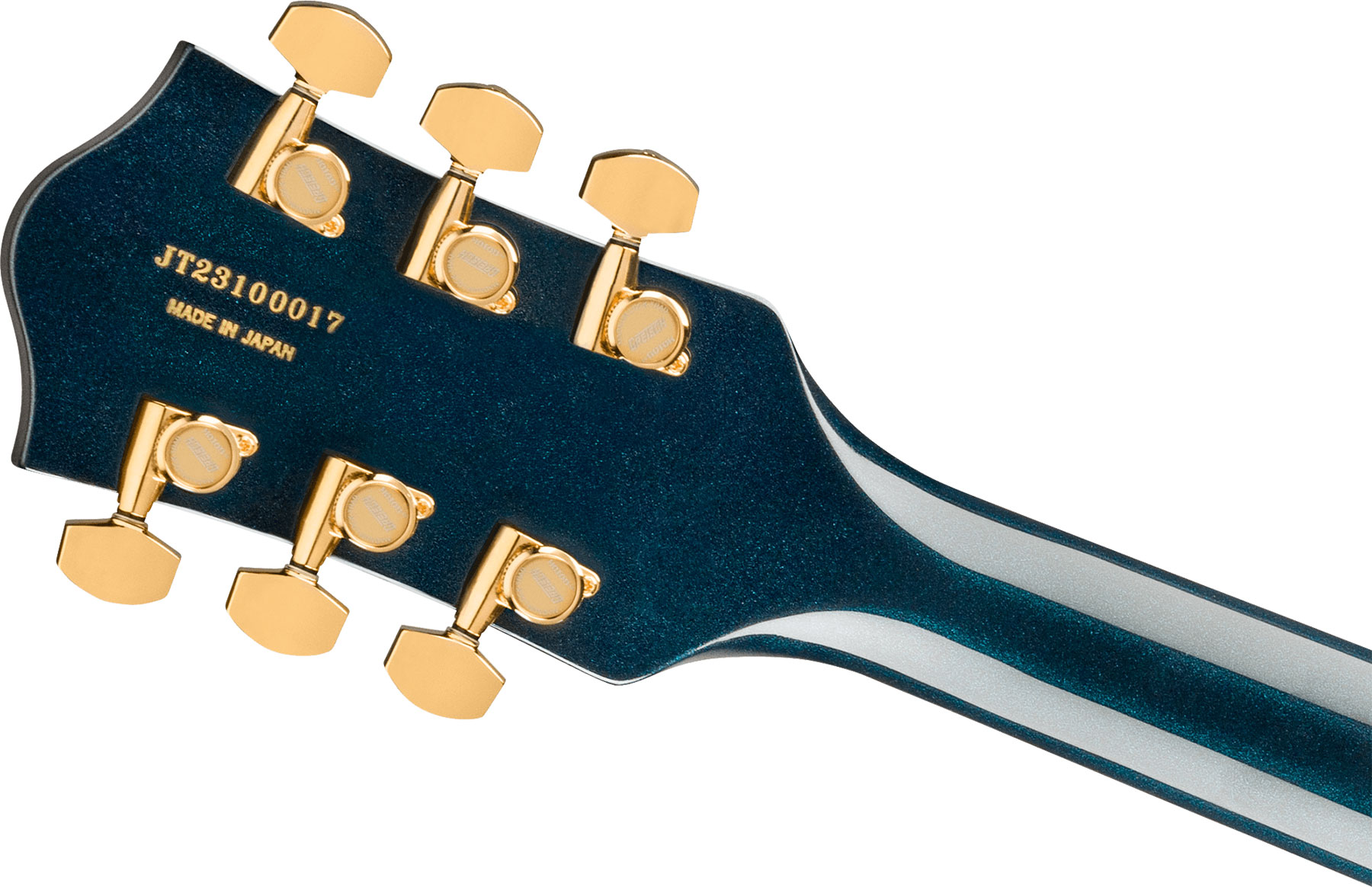 Gretsch Nashville Hollow Body Bigsby Gh Pro Jap 2h Trem Eb - Midnight Sapphire - Semi-hollow electric guitar - Variation 3
