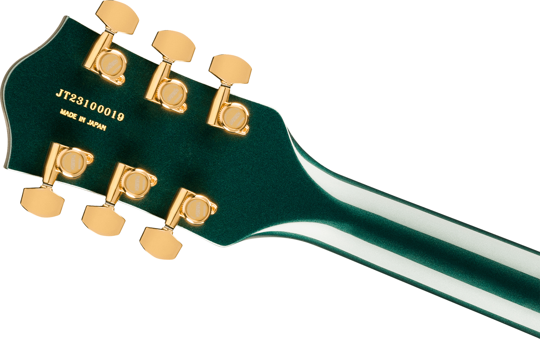 Gretsch Nashville Hollow Body Bigsby Gh Pro Jap 2h Trem Eb - Cadillac Green - Semi-hollow electric guitar - Variation 3