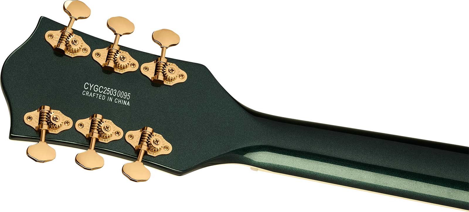 Gretsch Nashville Hollow Body Sc Bigsby Synchromatic 2h Trem Eb - Cadillac Green - Semi-hollow electric guitar - Variation 3